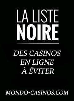 casinos liste noire